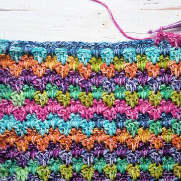 Bitty Melted Crayons Baby Blanket