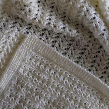 Lavender Bliss Baby Blanket