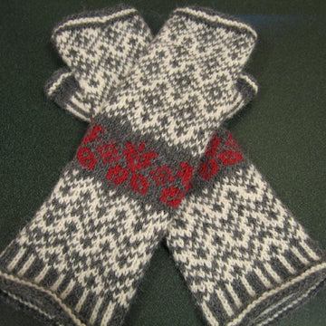 The Romance of Fair Isle, Fingerless Gloves