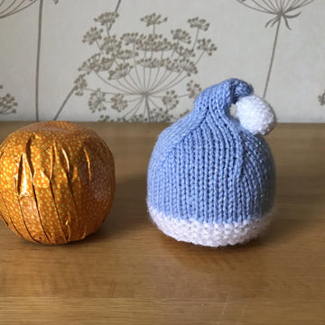 Santa Hat Covers for Chocolate Oranges