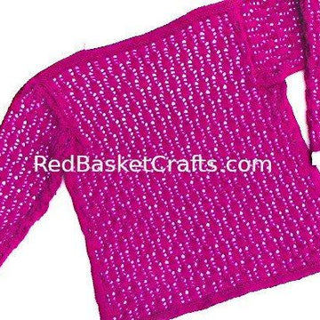 Lena Pullover - Openwork Stitch