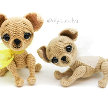 Chi-Chi the Puppy pattern (25 pages + 70 photos, PDF) (dog)