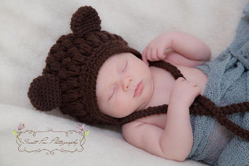 Bear Bonnet (Photo Prop)