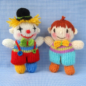 Toyshelf Tots - knitted dolls