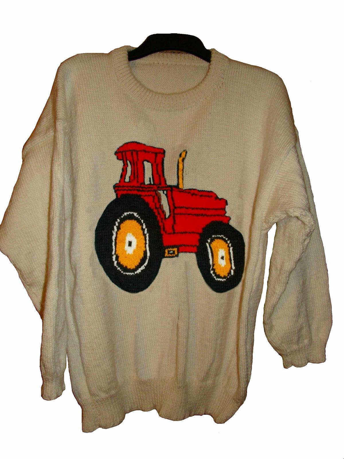 Childrens & Adults Tractor #4 jumper