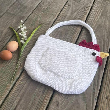 Knit Chicken Purse