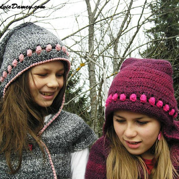 Bertille hooded bolero