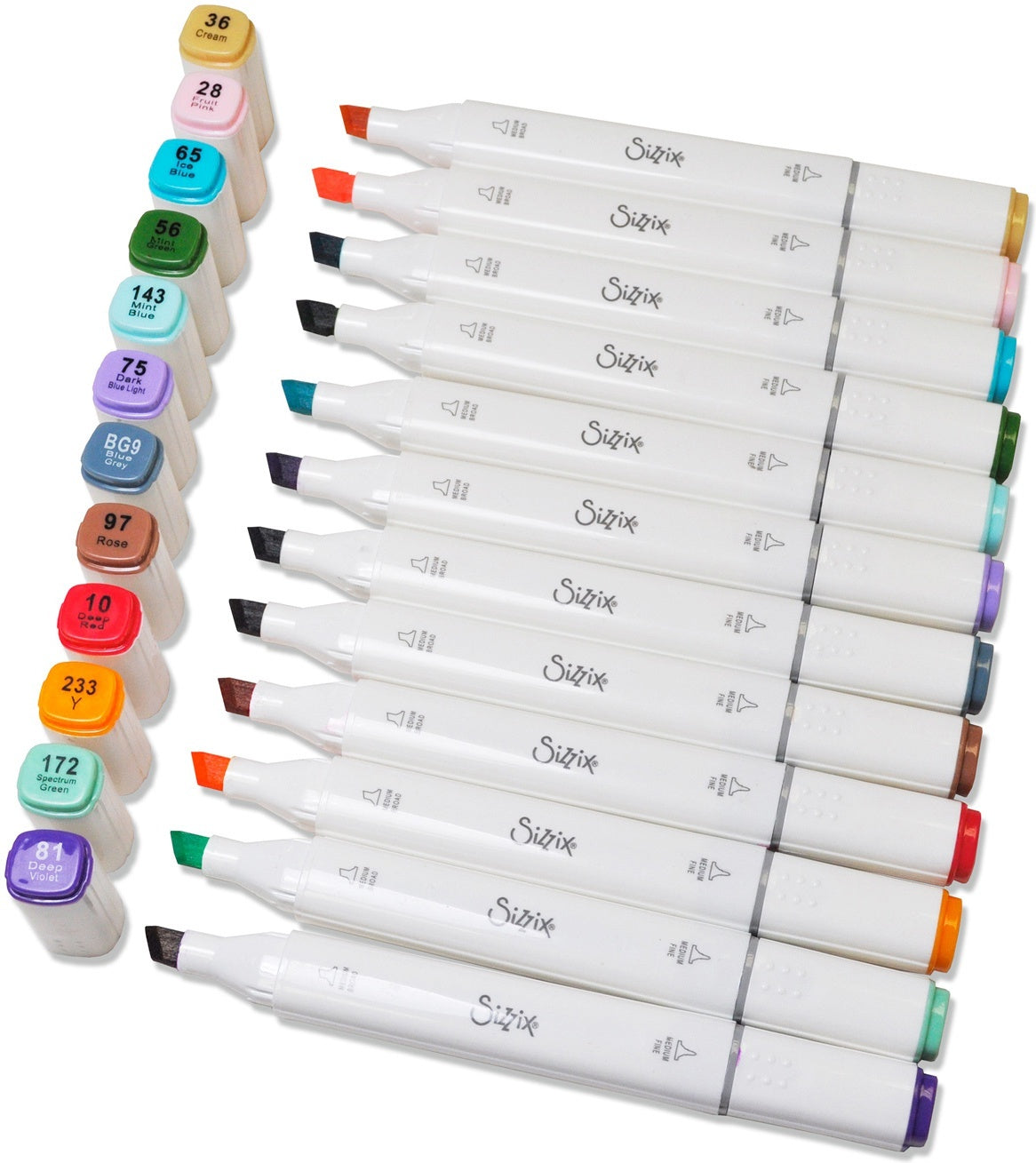 Sizzix Permanent Pens 12/Pkg - 569203