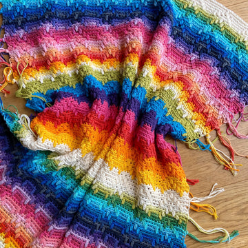 Rainbow Splash Blanket