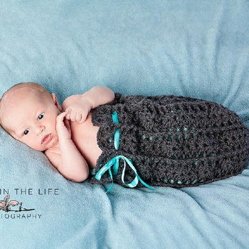 Baby Shells Cuddle Cocoon Pattern