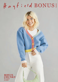 Cardigan in Hayfield Bonus Chunky - 10600 - Downloadable PDF