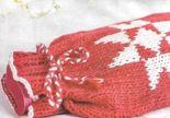 Star Motif Hot water Bottle Cover
