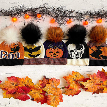 Jack O Lantern Beanie