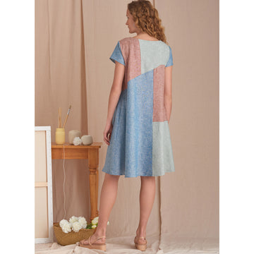 Simplicity Misses' Dresses S9615 - Paper Pattern, Size XS-S-M-L-XL