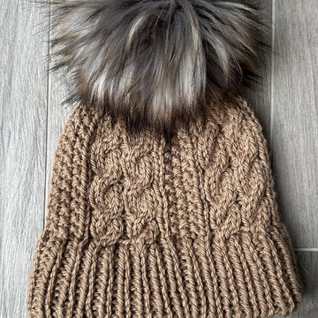 Kerri's Seed & Cable Beanie