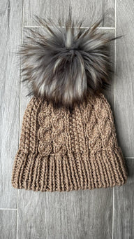Kerri's Seed & Cable Beanie