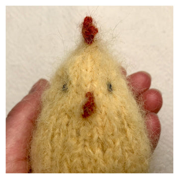 Easter chick and a Small festive garland