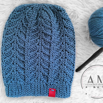 ADA knit-look beanie