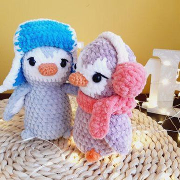 Penguin crochet pattern, amigurumi animals