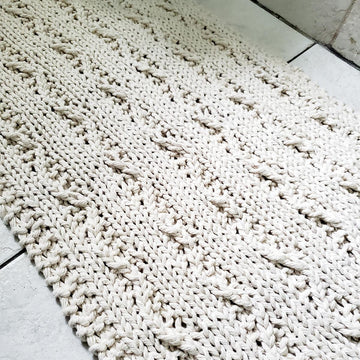 A River Runs Through It Cotton Rug