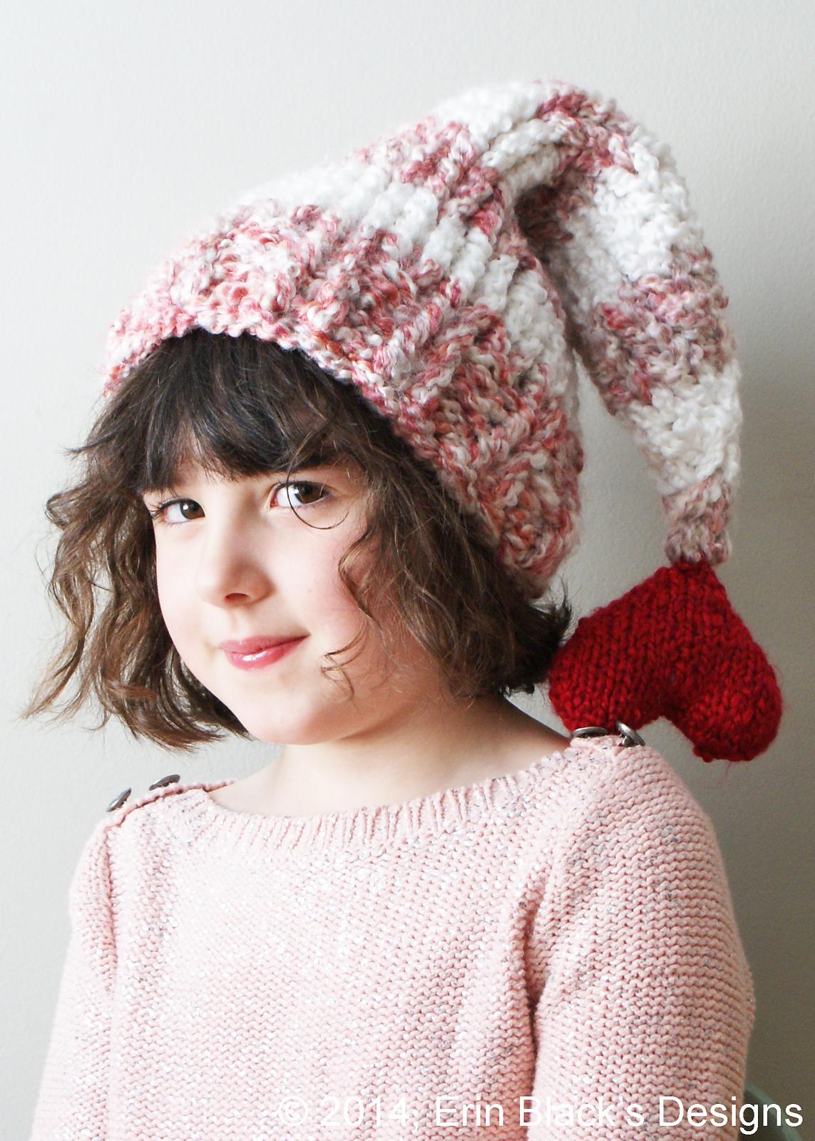 Chunky Gnome Heart Hat (hat025)