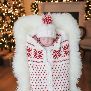 Snowflake Cocoon Knitting Pattern #297