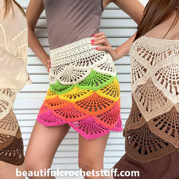 Shell Fan Skirt