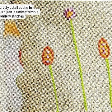 Embroidered Cardigan