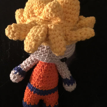 Amigurumi Anime Saiyan Doll