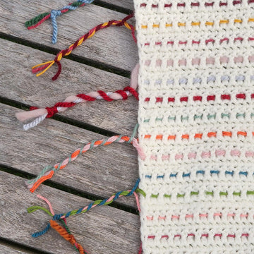 Woven Scrap Blanket