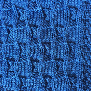 Baby Blanket ~ Broken Cables