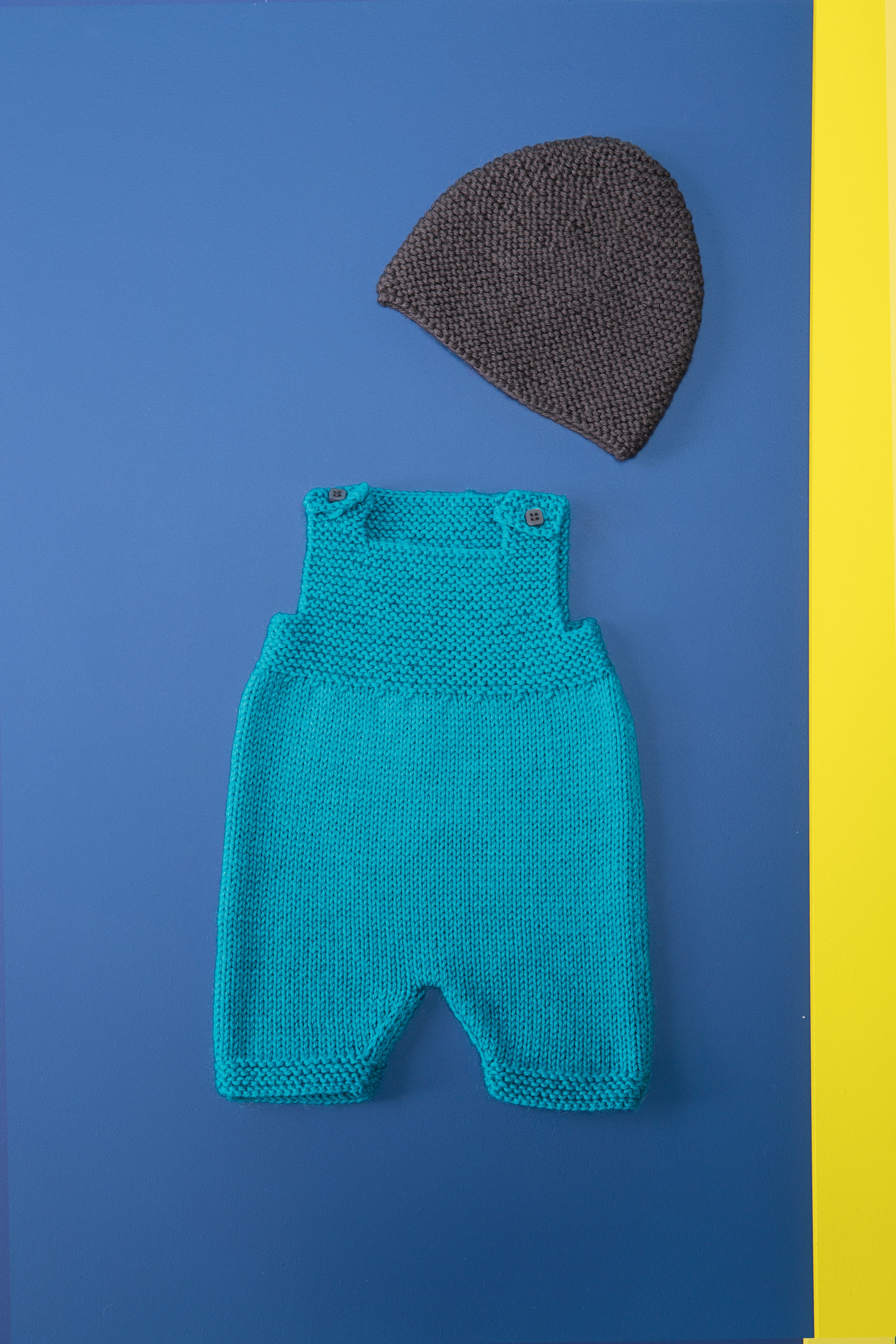 Baby Romper Shorts and Hat in Bergere de France Ideal - 72680-06 - Downloadable PDF