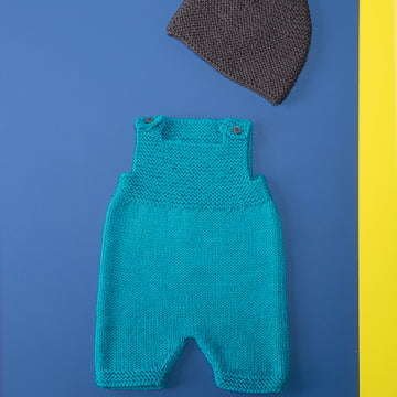 Baby Romper Shorts and Hat in Bergere de France Ideal - 72680-06 - Downloadable PDF