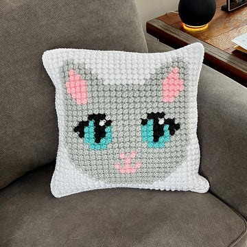 Kitty Bobble Pillow