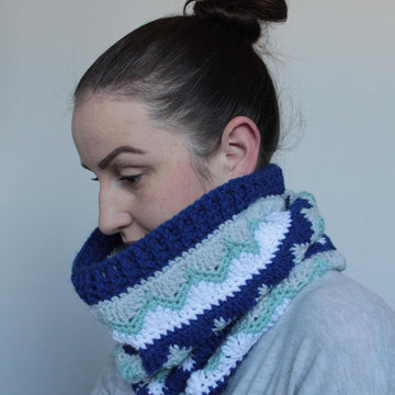 Elsa Crochet Cowl