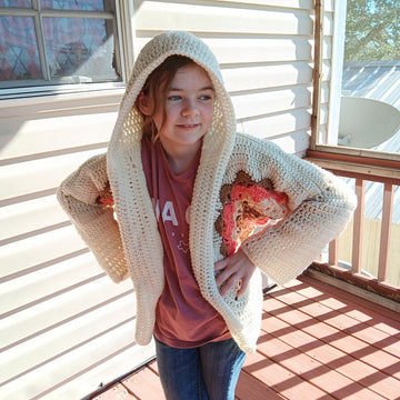 When in Bloom Hexagon Cardigan