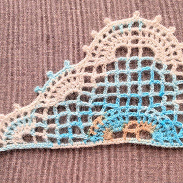 Crochet Bandana/Shawl Pattern/Chart #51