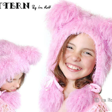 Polar Bear Hat Bonnet