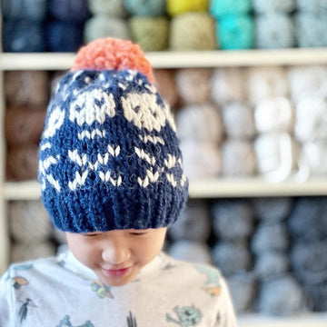 Knit Skull Beanie