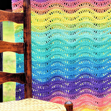 Mandala Waves Baby Blanket