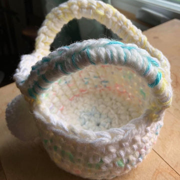 Bunny Basket to Crochet