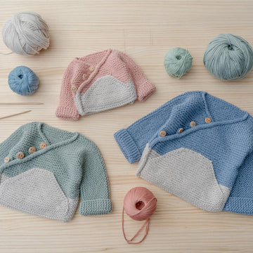 6-12 months - COMFY Knitted Jacket