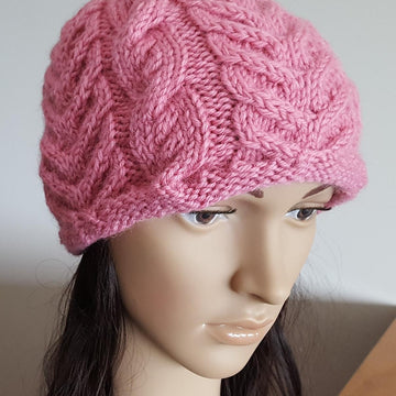 Becky - 12ply Cable Beanie