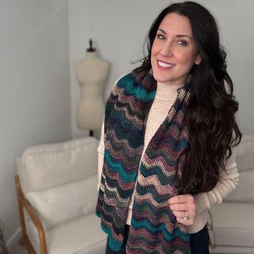 Stellar Chevron Scarf