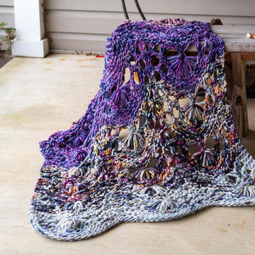 Shell Stitch Throw