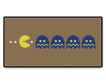 Pac Man Ghost - PDF Cross Stitch Pattern