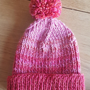 Odds and Ends Beanie/Bobble Hat