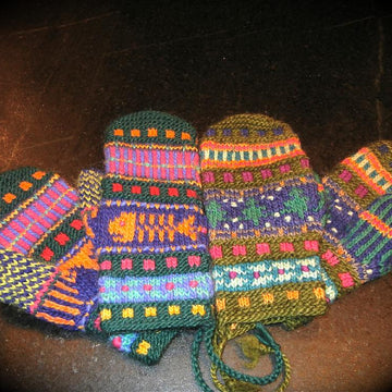 Whimsical Odds & Ends Mittens