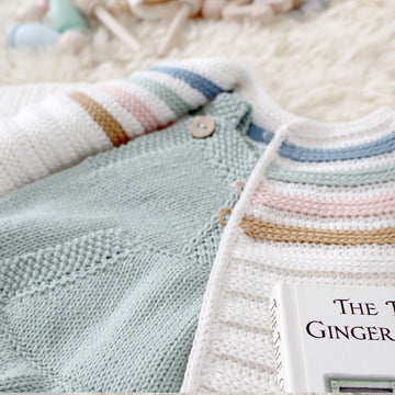 Size 1-3 months - Ginger Crochet Jacket