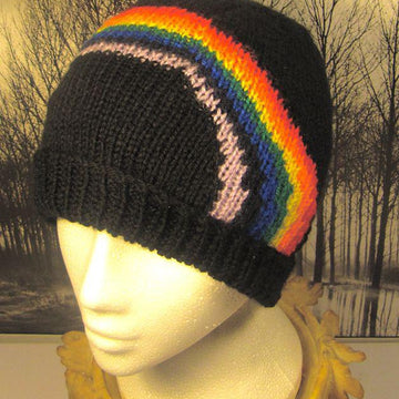 RAINBOW BEANIE HAT